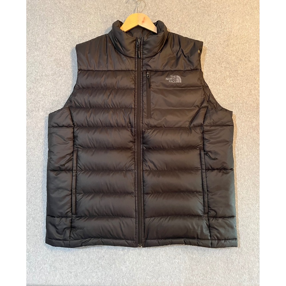 The North Face Mens Aconcagua 550 Down Puffer Vest Black XL NF0A2TCD